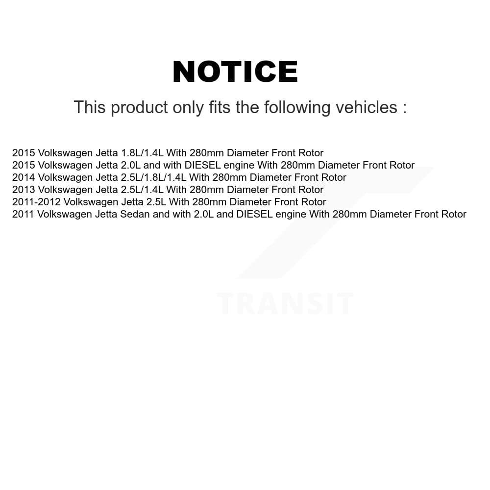 Transit Auto - KCG-100638C - Front Disc Brake Kits image 24