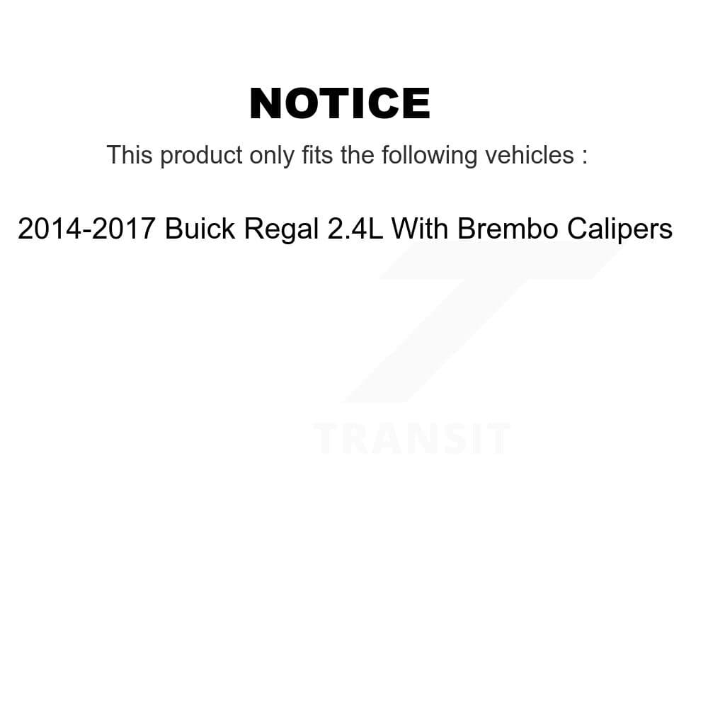 Transit Auto - KCG-100684P - Front Disc Brake Kits image 24