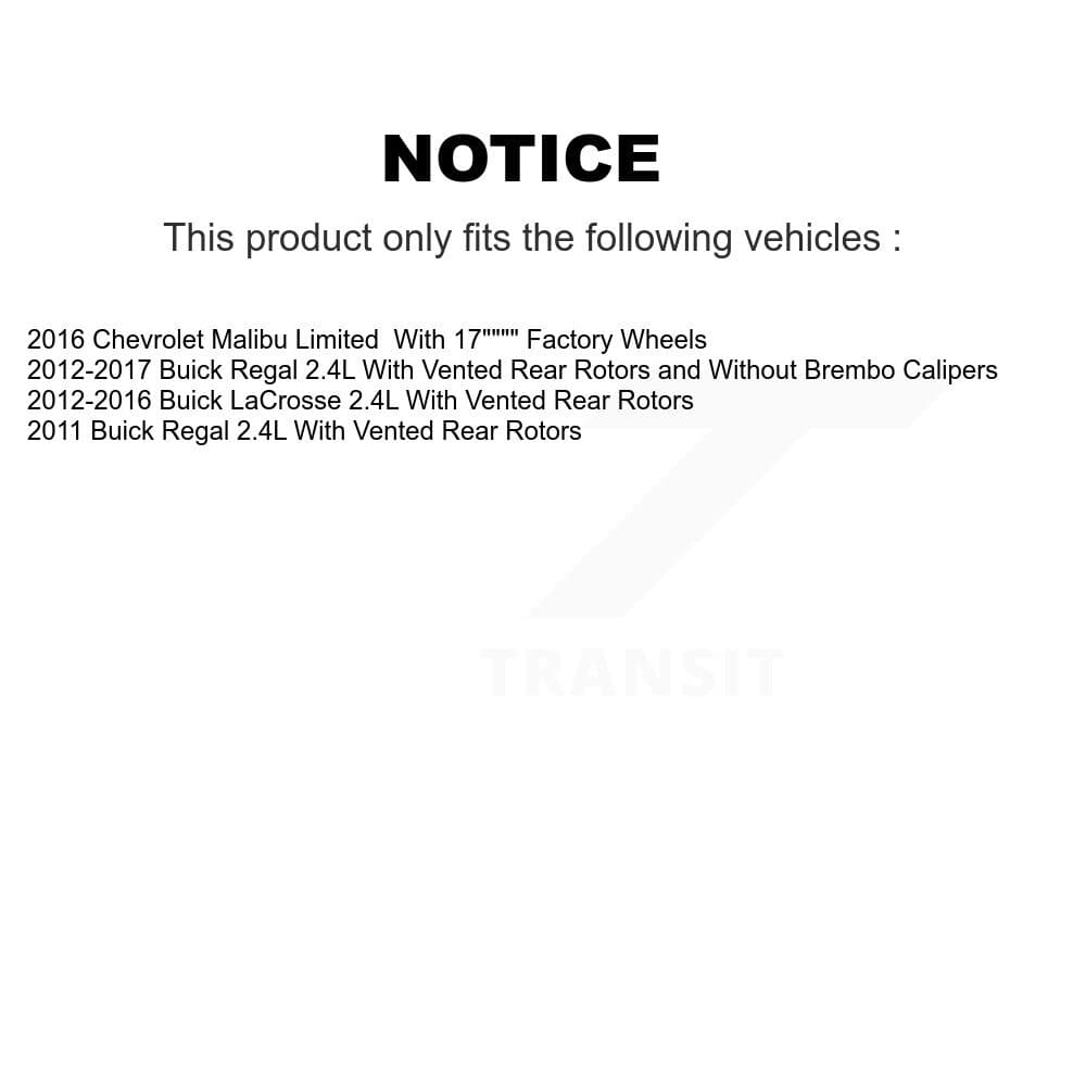 Transit Auto - KCG-100693T - Front Disc Brake Kits image 24