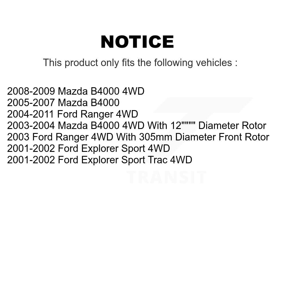 Transit Auto - KCG-100702C - Front Disc Brake Kits image 24