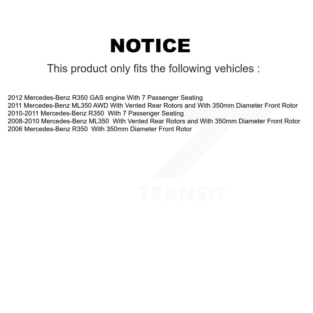 Transit Auto - KCG-100711P - Front Disc Brake Kits image 24