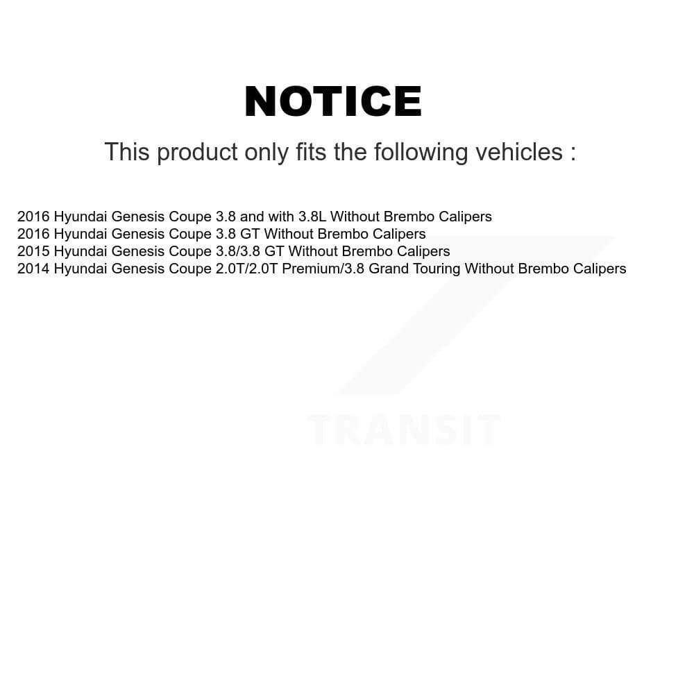 Transit Auto - KCG-100766T - Front Disc Brake Kits image 24