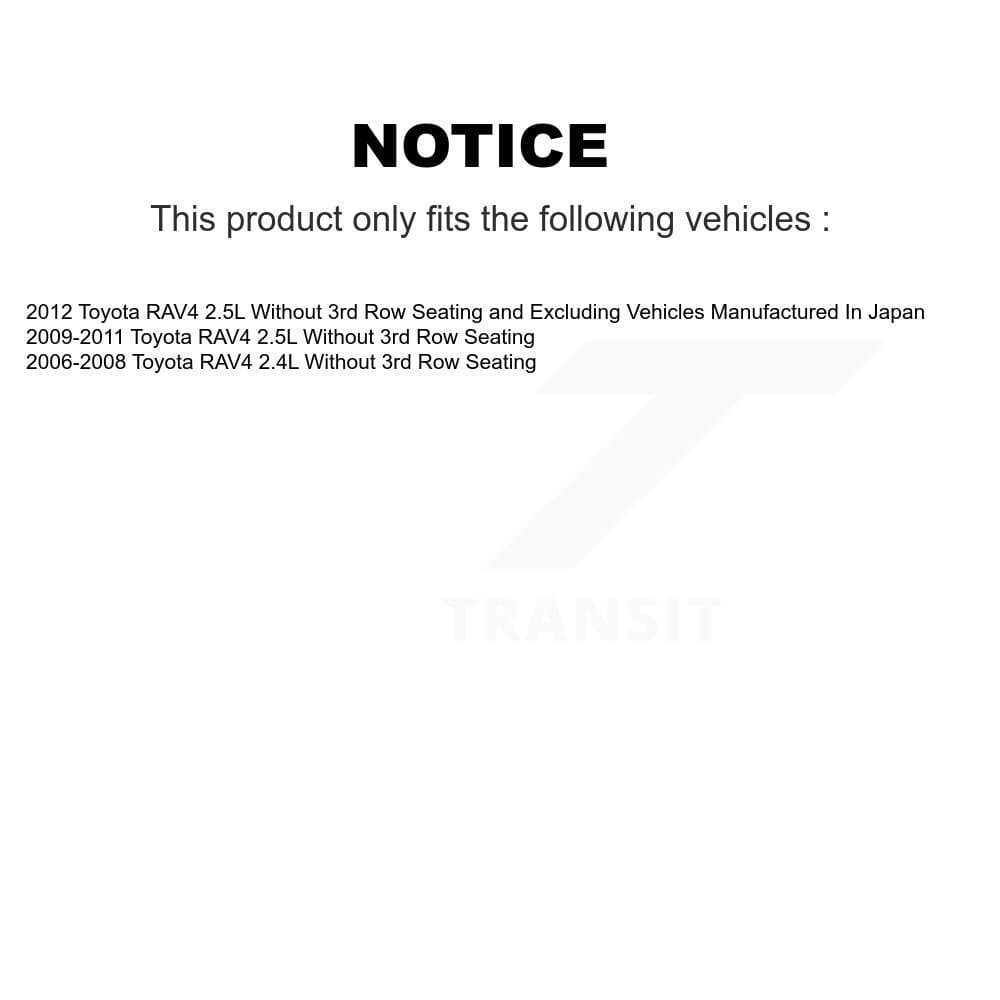 Transit Auto - KCG-100776C - Front and Rear Disc Brake Kits image 24