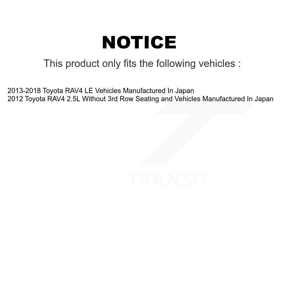 Transit Auto - KCG-100793T - Front and Rear Disc Brake Kits image 24