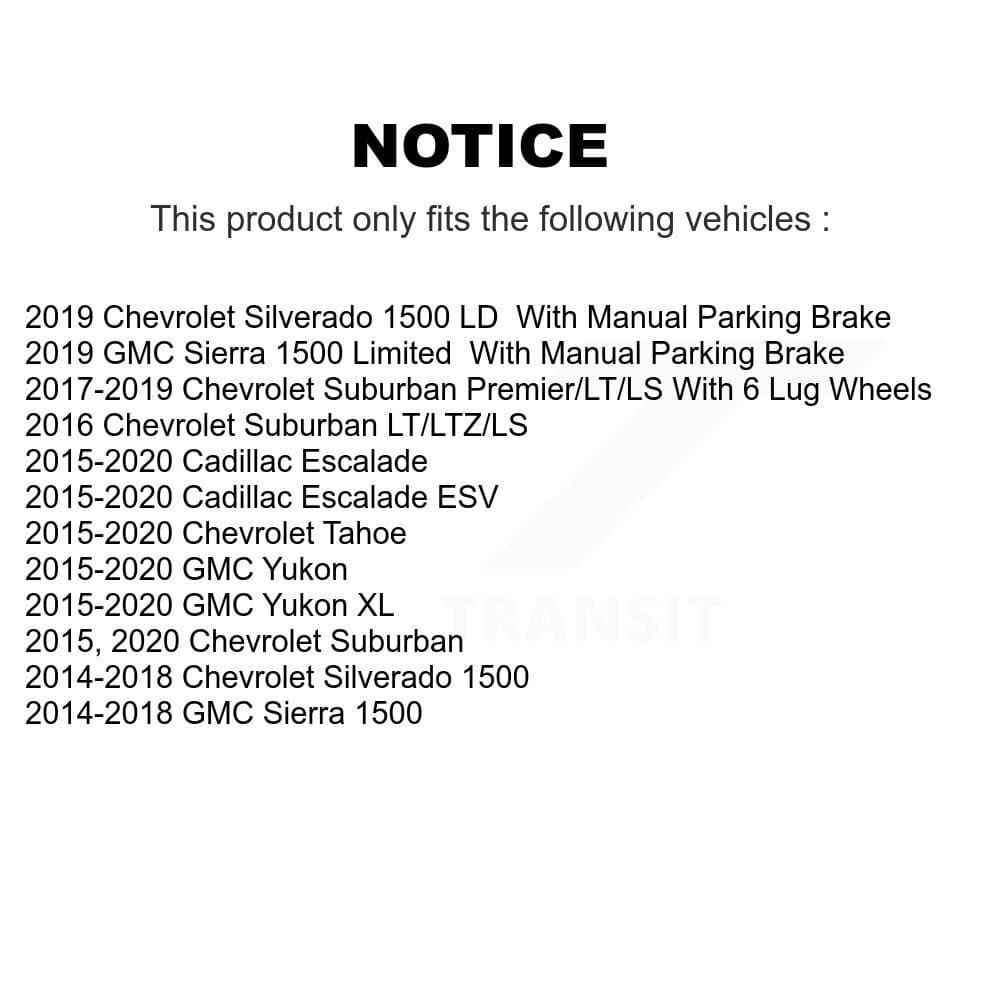 Transit Auto - KCG-100832N - Rear Disc Brake Kits image 24