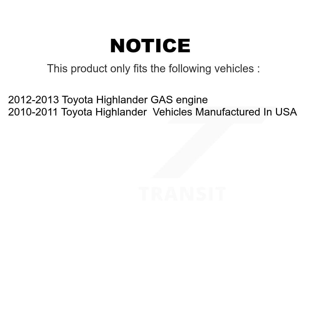 Transit Auto - KCG-100911S - Front and Rear Disc Brake Kits image 24