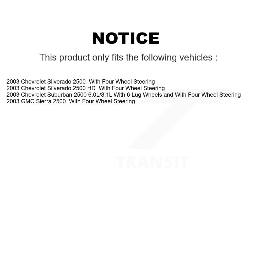 Transit Auto - KCG-100937T - Front and Rear Disc Brake Kits image 24