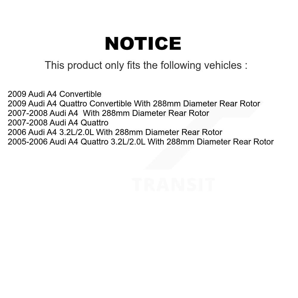 Transit Auto - KCG-100974N - Rear Disc Brake Kits image 24