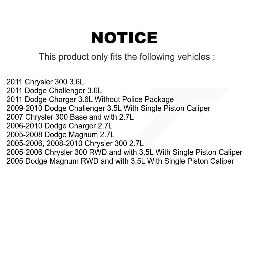 Transit Auto - KCG-100974S - Front and Rear Disc Brake Kits image 24