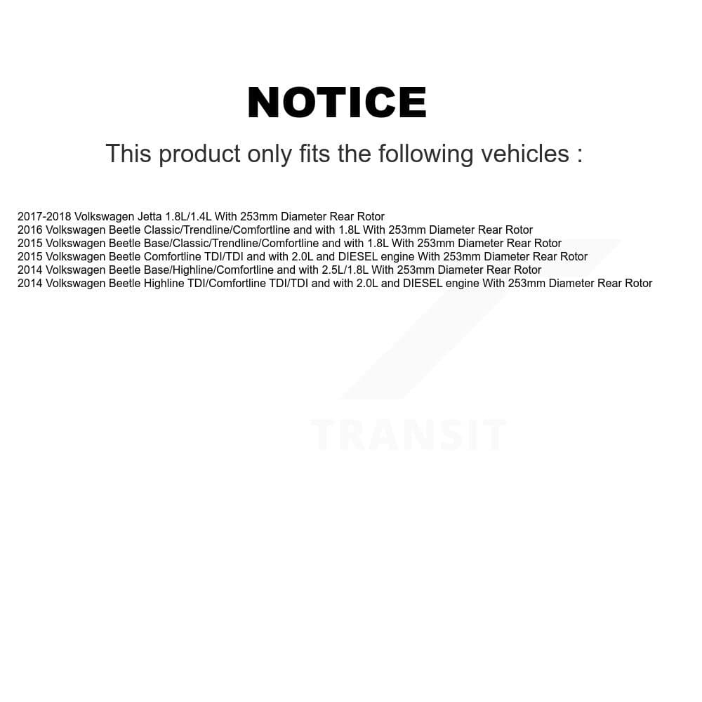 Transit Auto - KCG-100983T - Front and Rear Disc Brake Kits image 24
