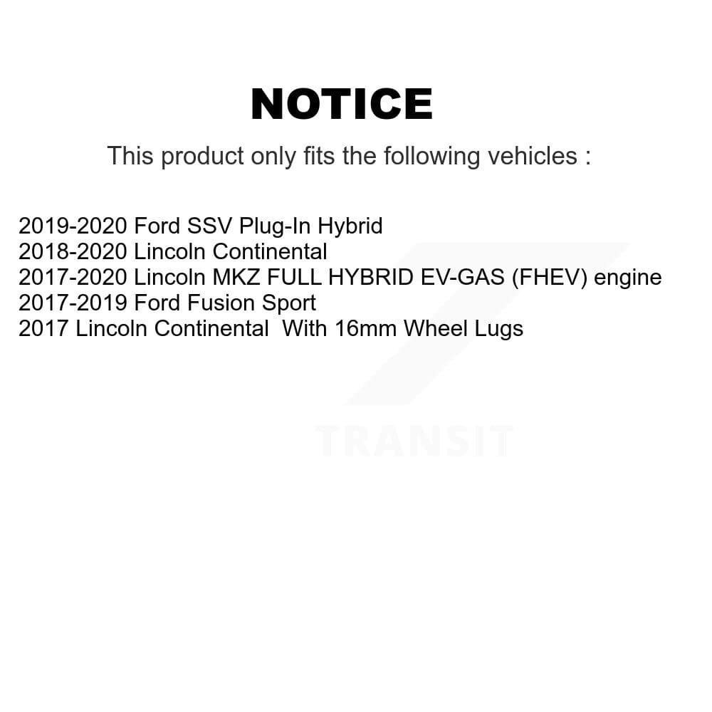 Transit Auto - KCG-101016N - Rear Disc Brake Kits image 24