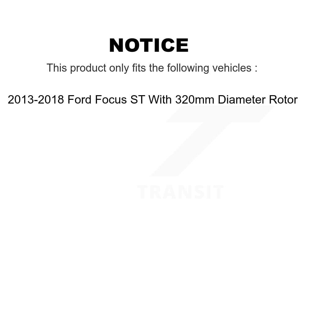 Transit Auto - KCG-101043T - Front and Rear Disc Brake Kits image 24