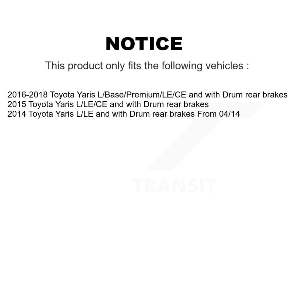 Transit Auto - KCG-101107C - Front and Rear Disc Brake Kits image 24