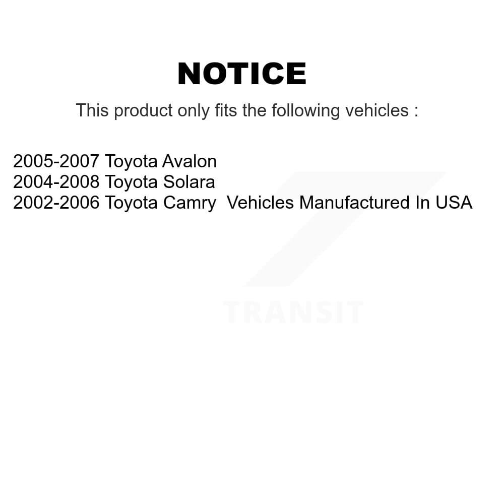 Transit Auto - KCG-101150T - Rear Disc Brake Kits image 24