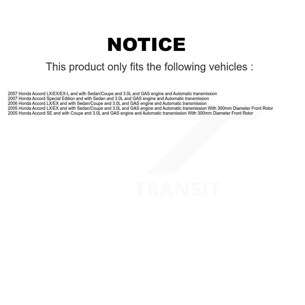 Transit Auto - KCG-101870N - Front and Rear Disc Brake Kits image 24