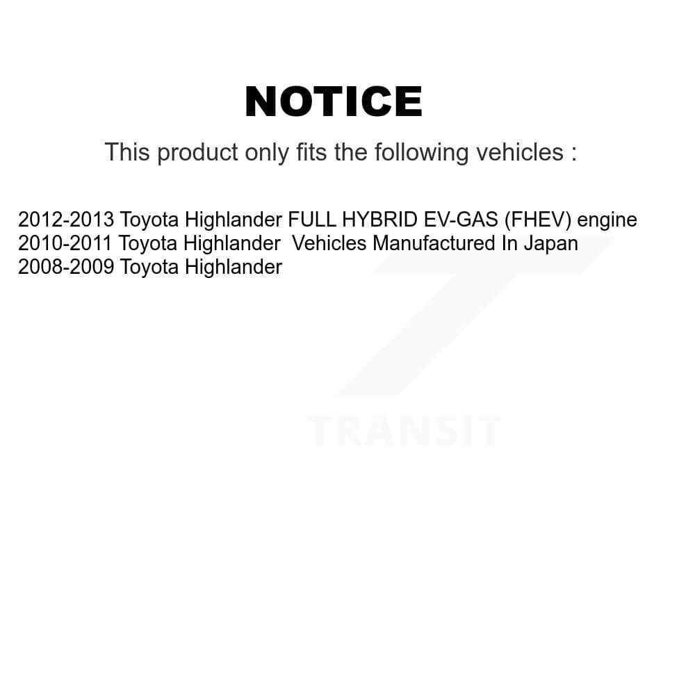 Transit Auto - KCG-102114N - Front and Rear Disc Brake Kits image 24