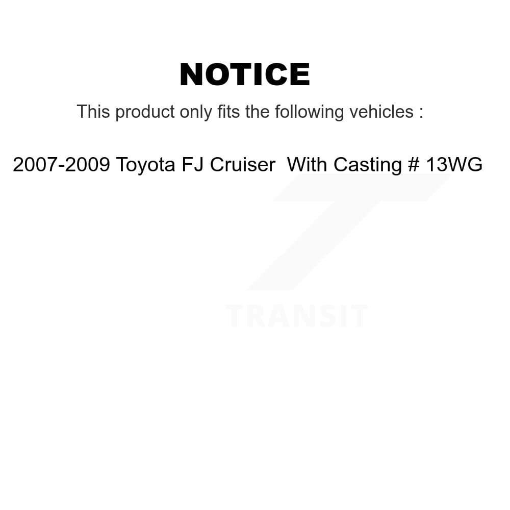 Transit Auto - KCG-102137N - Front and Rear Disc Brake Kits image 24