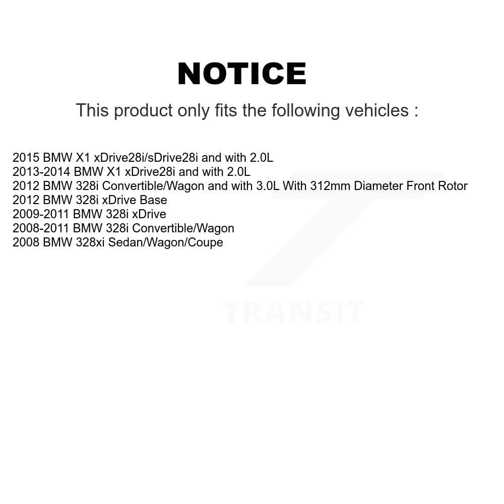 Transit Auto - KCG-102529N - Front and Rear Disc Brake Kits image 24