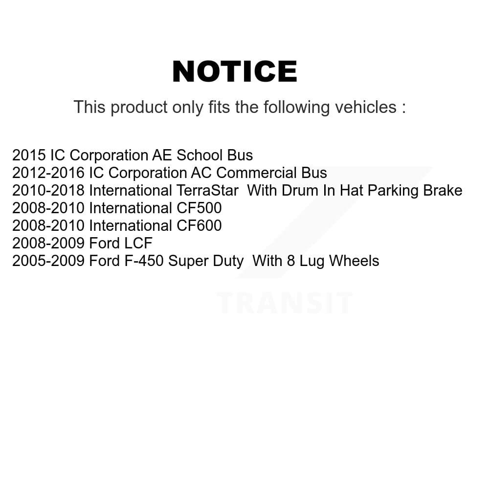 Transit Auto - KCN-100023 - Front and Rear Disc Brake Pad Kits image 14