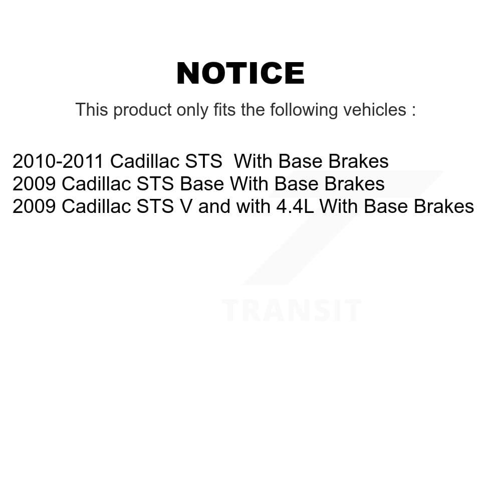 Transit Auto - KCN-100104 - Front and Rear Disc Brake Pad Kits image 14