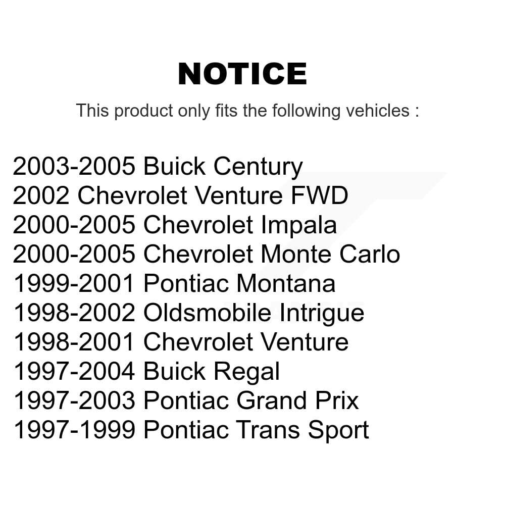 Transit Auto - KCN-100108 - Front and Rear Disc Brake Pad Kits image 14
