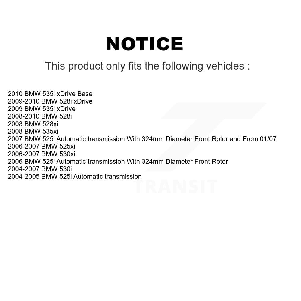 Transit Auto - KCN-100149 - Front and Rear Disc Brake Pad Kits image 14