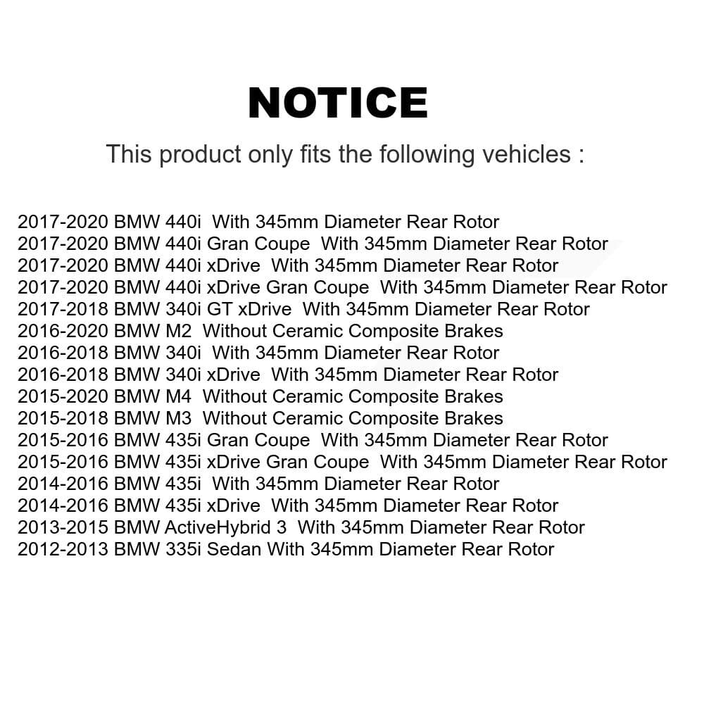 Transit Auto - KCN-100229 - Front and Rear Disc Brake Pad Kits image 14