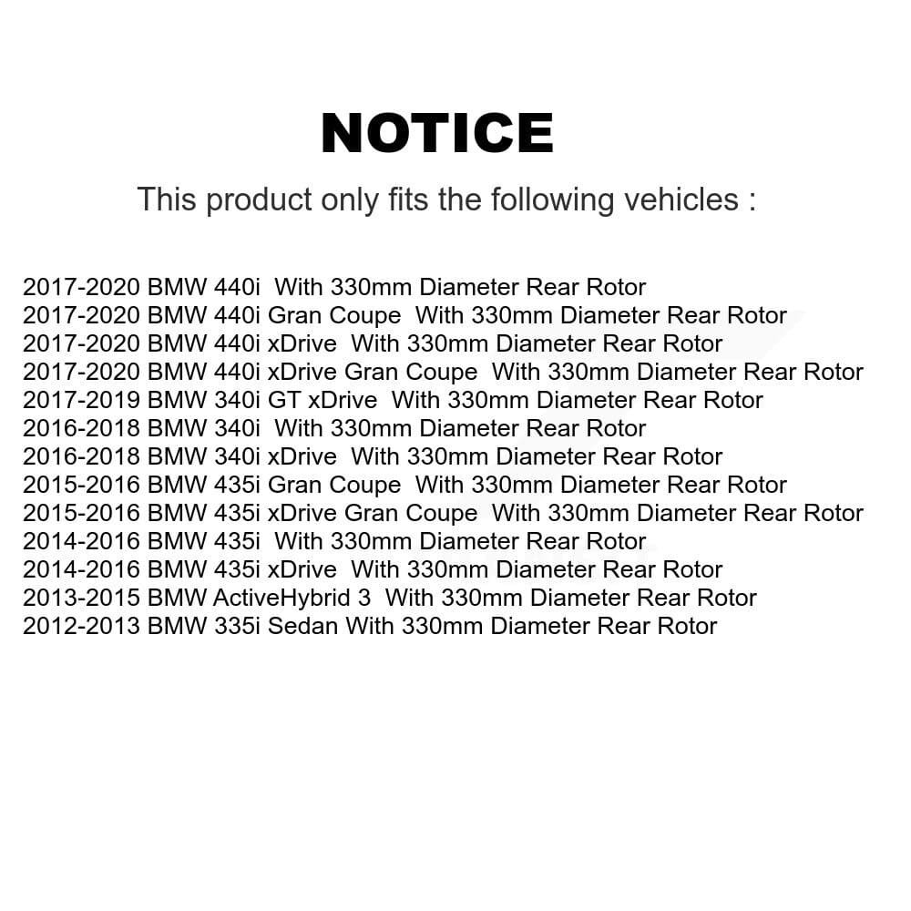 Transit Auto - KCN-100230 - Front and Rear Disc Brake Pad Kits image 14