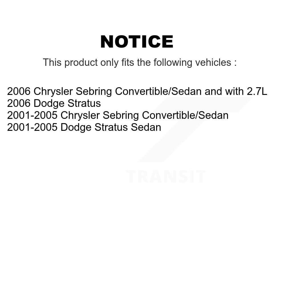 Transit Auto - KCN-100248 - Front and Rear Disc Brake Pad Kits image 14
