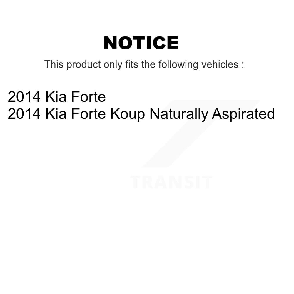 Transit Auto - KCN-100275 - Front and Rear Disc Brake Pad Kits image 14