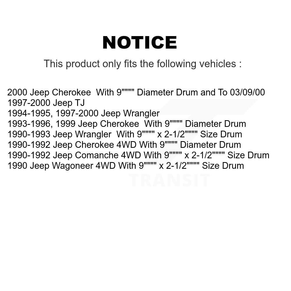 Transit Auto - KCN-100305 - Front and Rear Disc Brake Pad Kits image 14