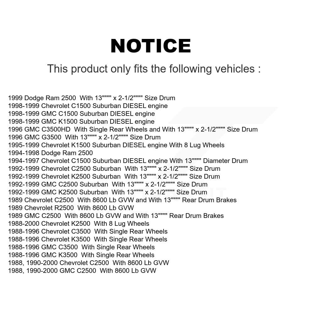 Transit Auto - KCN-100313 - Front and Rear Disc Brake Pad Kits image 14