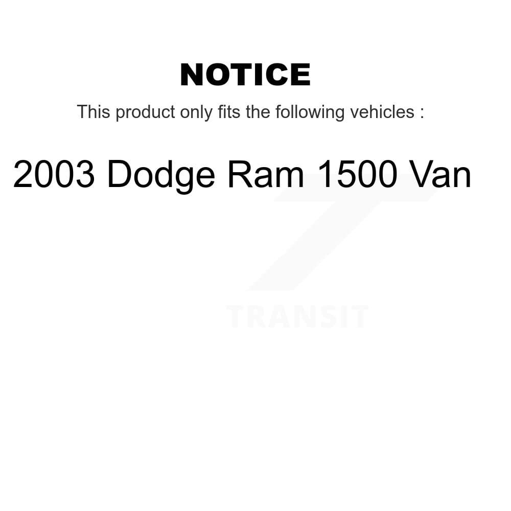 Transit Auto - KCN-100315 - Front and Rear Disc Brake Pad Kits image 14