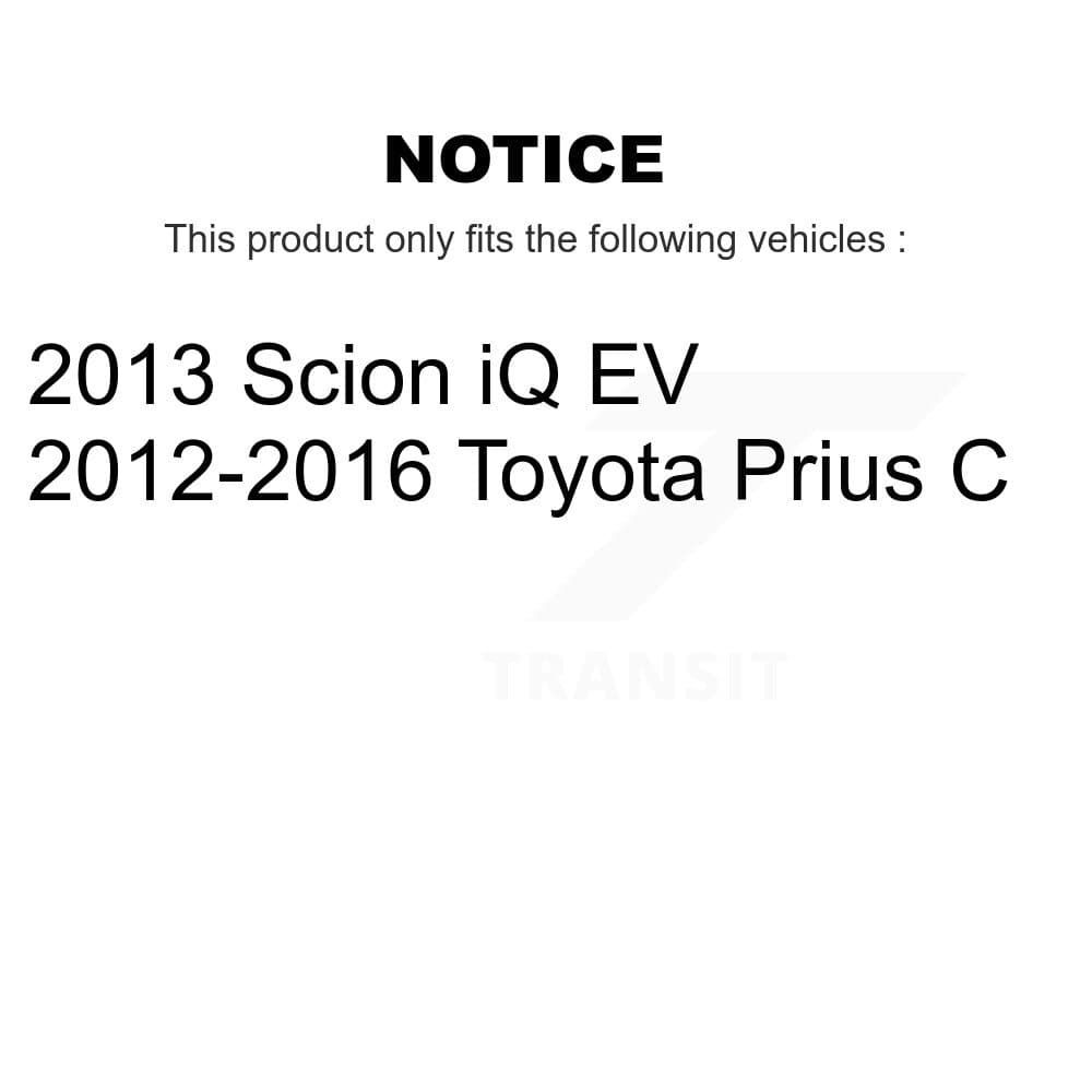 Transit Auto - KCN-100330 - Front and Rear Disc Brake Pad Kits image 14