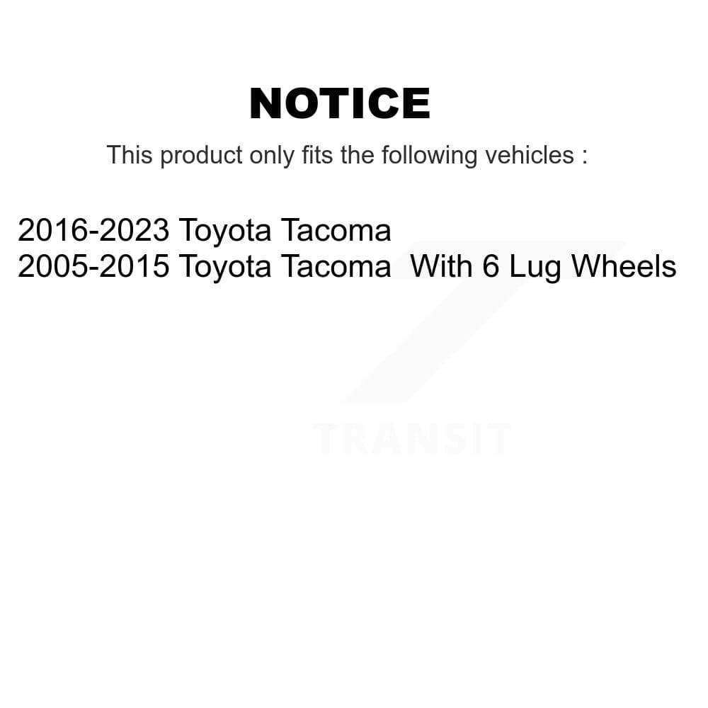 Transit Auto - KCN-100336 - Front and Rear Disc Brake Pad Kits image 14