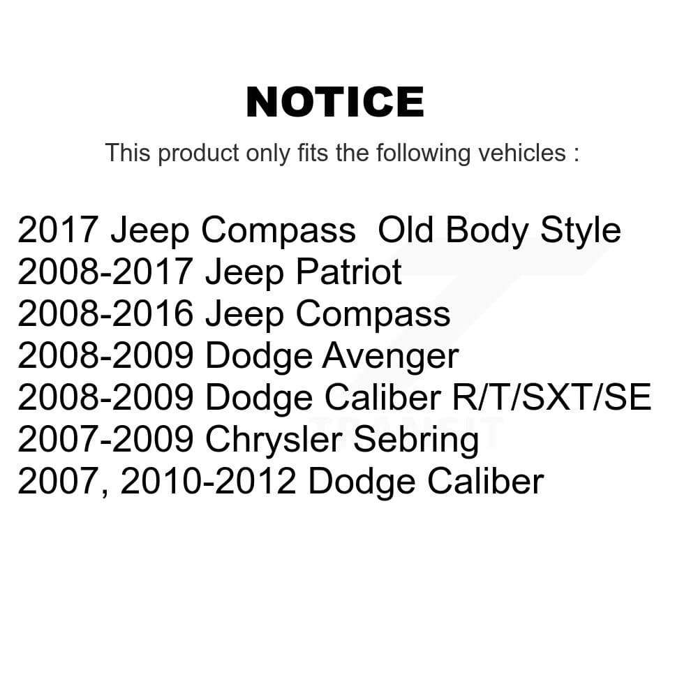 Transit Auto - KCN-100347 - Front and Rear Disc Brake Pad Kits image 14