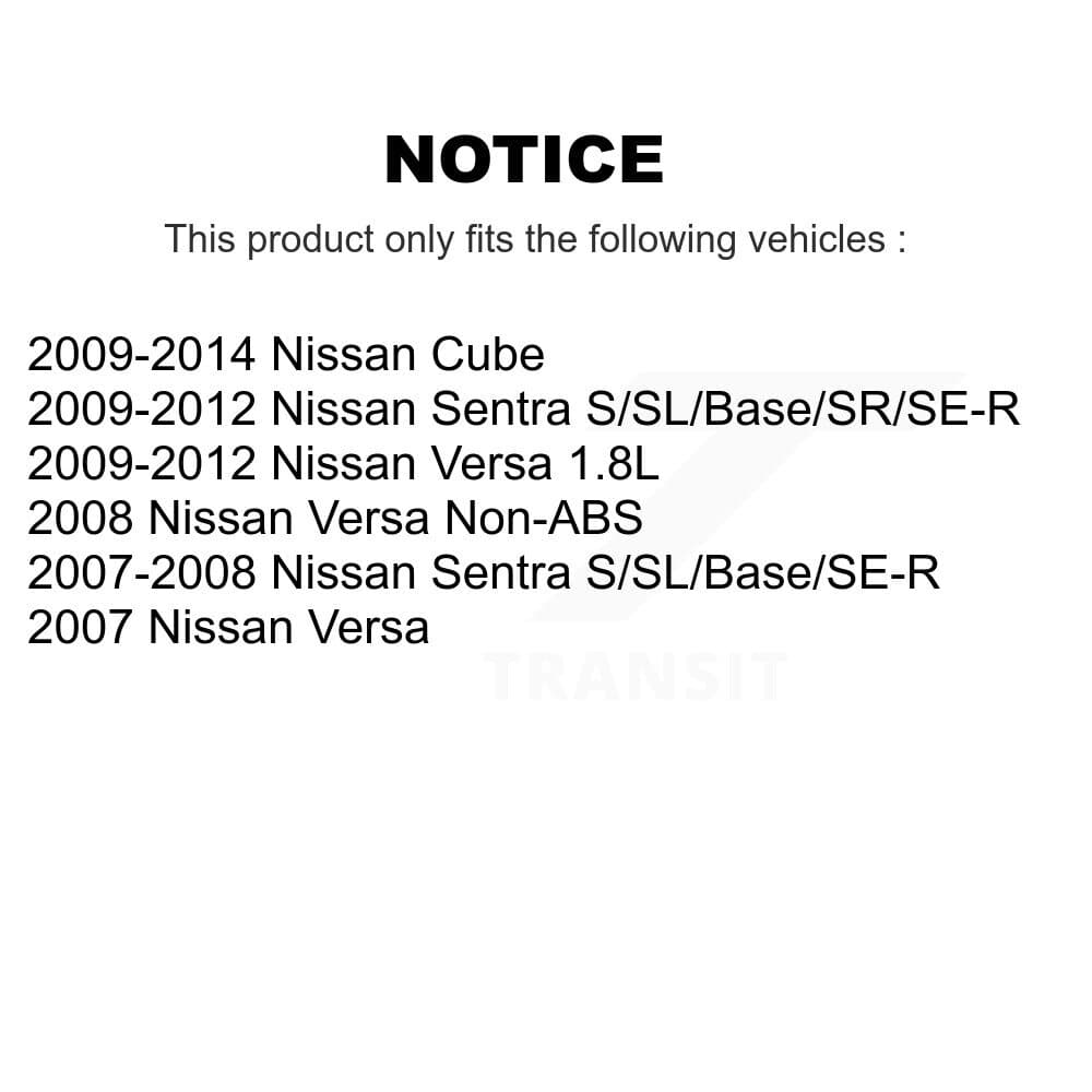 Transit Auto - KCN-100348 - Front and Rear Disc Brake Pad Kits image 14