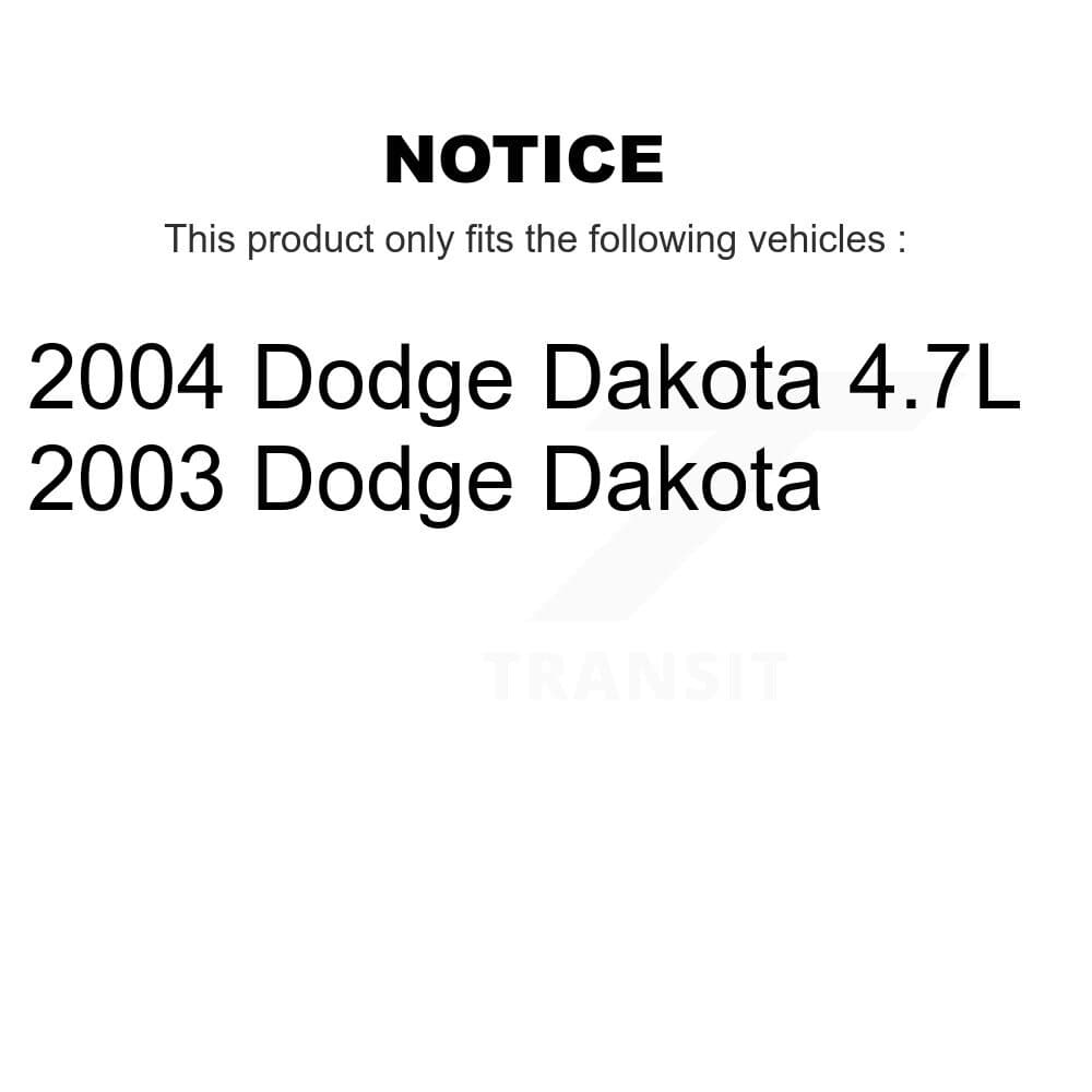 Transit Auto - KCN-100378 - Front and Rear Disc Brake Pad Kits image 14