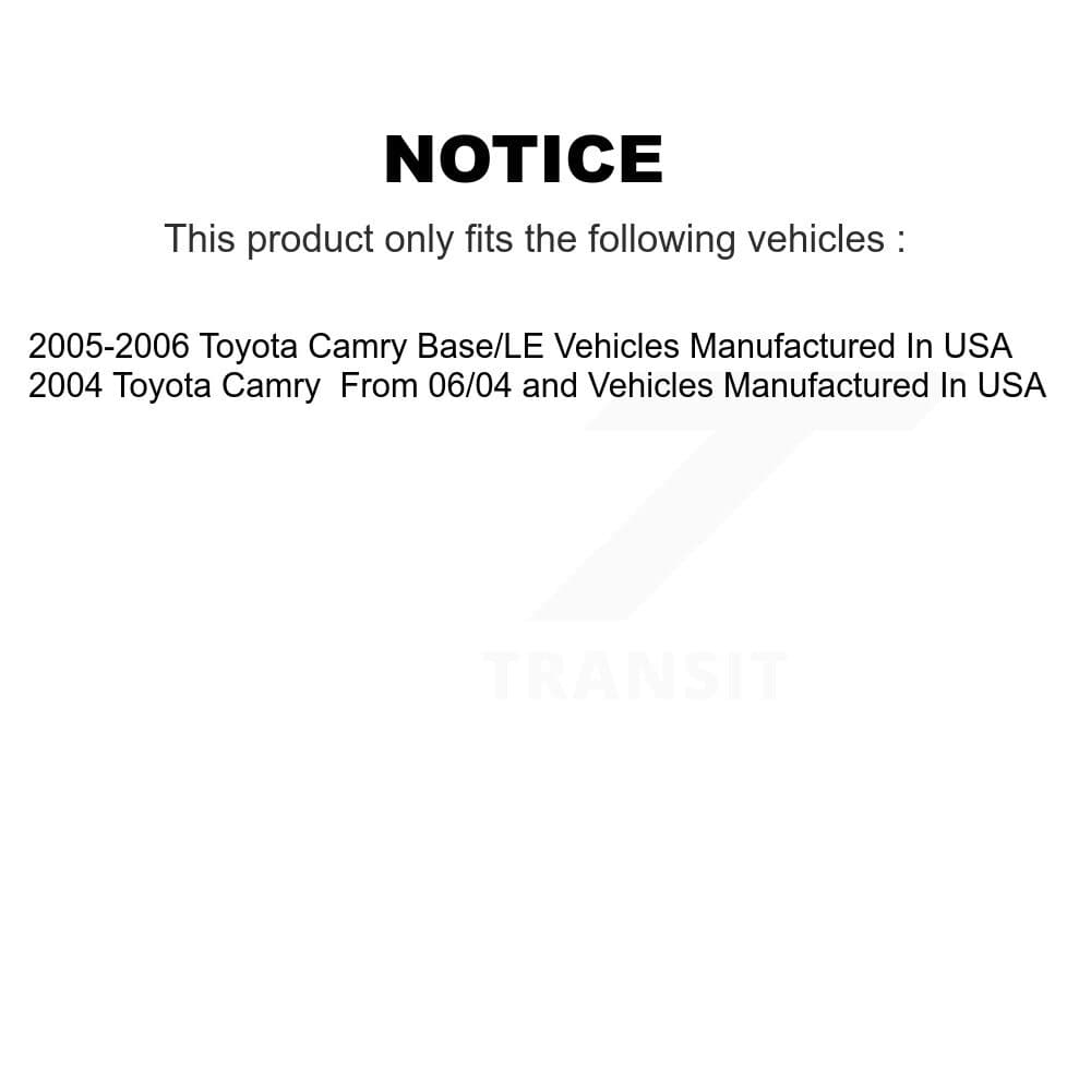 Transit Auto - KCN-100408 - Front and Rear Disc Brake Pad Kits image 14
