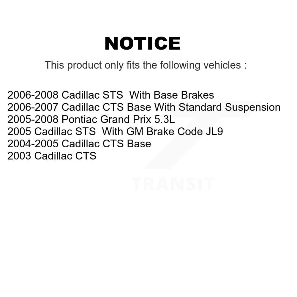 CMX - KCX-100018 - Front and Rear Disc Brake Pad Kits image 9