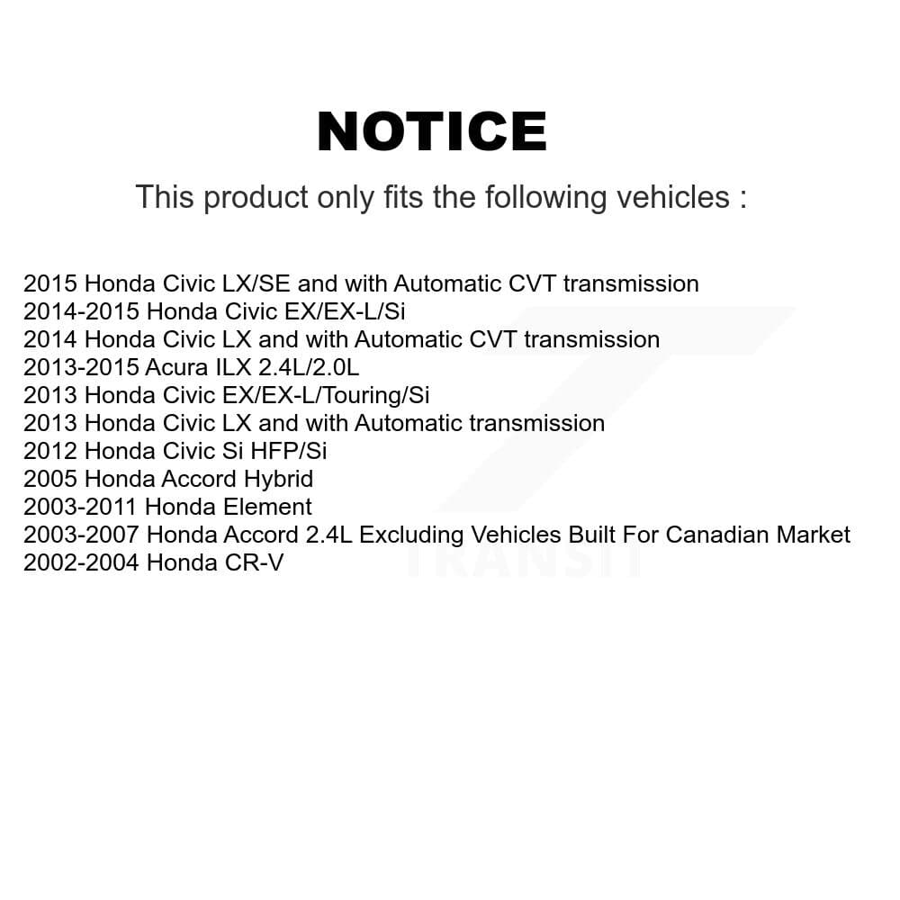 CMX - KCX-100105 - Front and Rear Disc Brake Pad Kits image 9