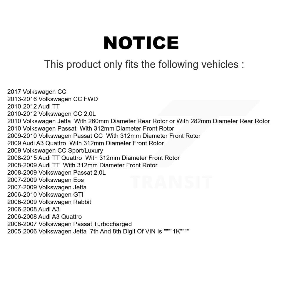 CMX - KCX-100167 - Front and Rear Disc Brake Pad Kits image 9