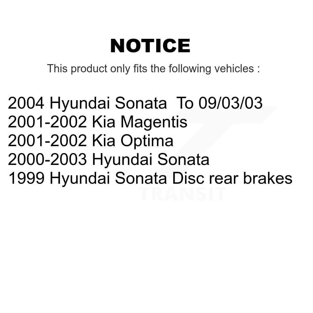 CMX - KCX-100188 - Front and Rear Disc Brake Pad Kits image 9