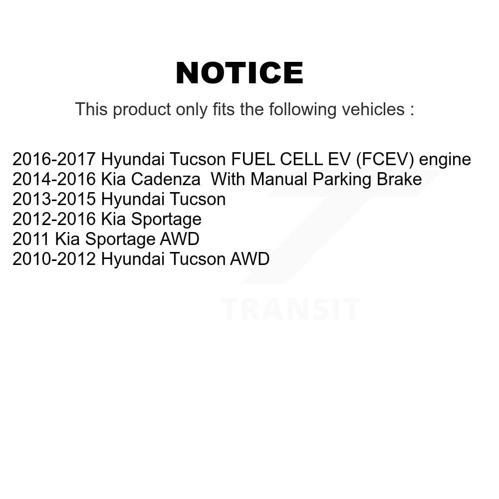 CMX - KCX-100208 - Front and Rear Disc Brake Pad Kits image 9