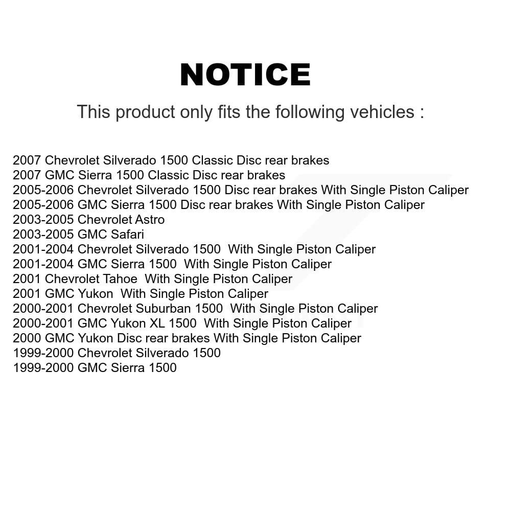 CMX - KCX-100222 - Front and Rear Disc Brake Pad Kits image 9