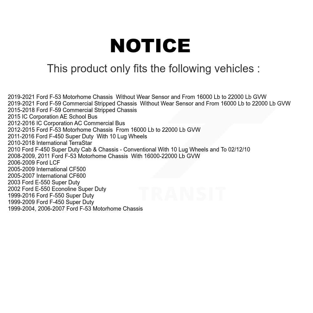 CMX - KCX-100228 - Front and Rear Disc Brake Pad Kits image 9
