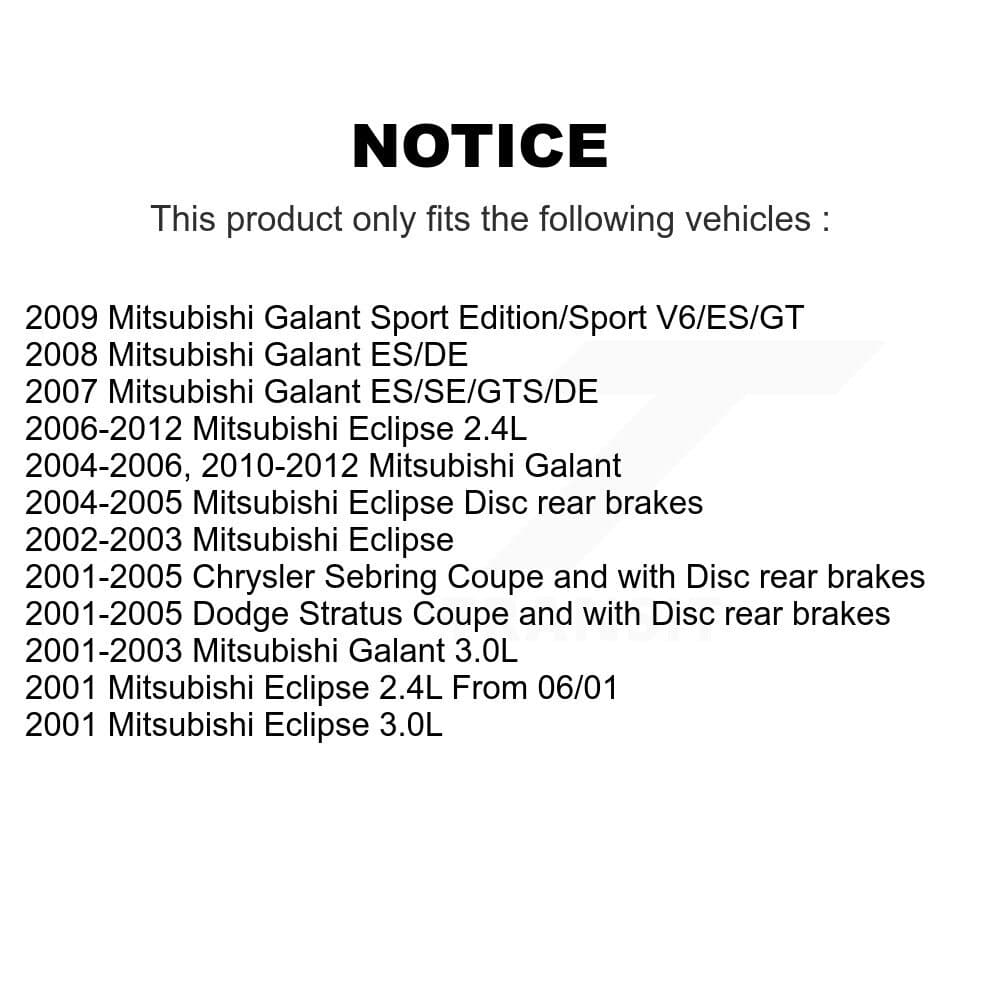 CMX - KCX-100275 - Front and Rear Disc Brake Pad Kits image 9