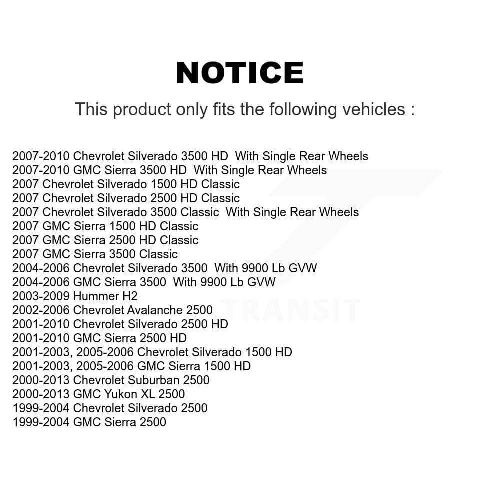 CMX - KCX-100353 - Front and Rear Disc Brake Pad Kits image 9