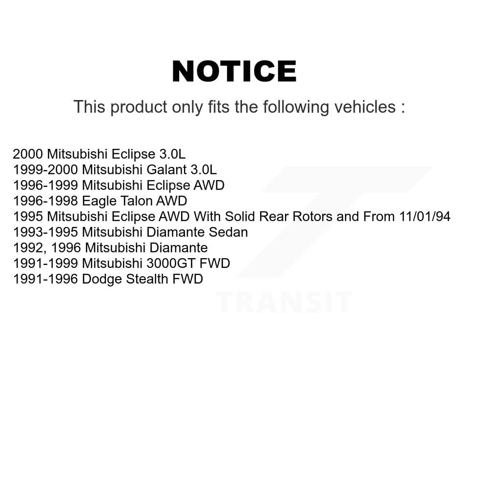 CMX - KCX-100374 - Front and Rear Disc Brake Pad Kits image 9