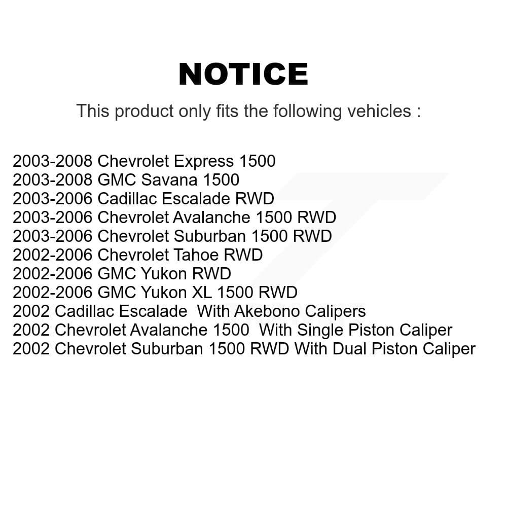 CMX - KCX-100513 - Front and Rear Disc Brake Pad Kits image 9